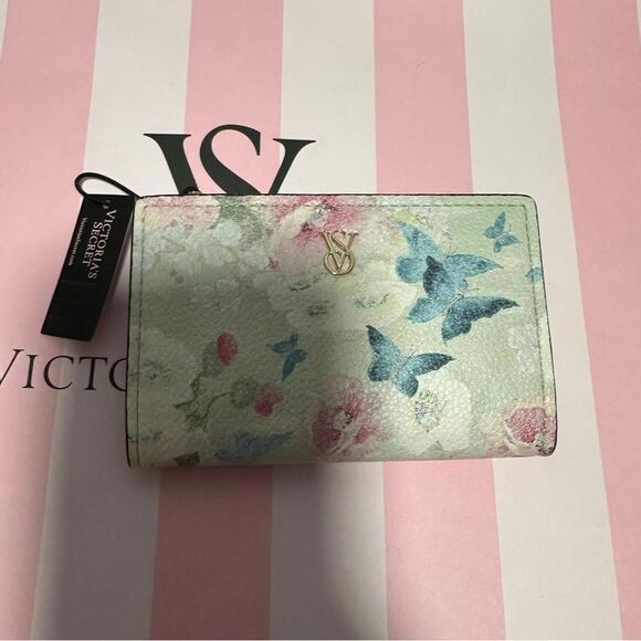 Victoria's Secret Butterfly Foldable Card Case Keychain - Picture 3 of 4